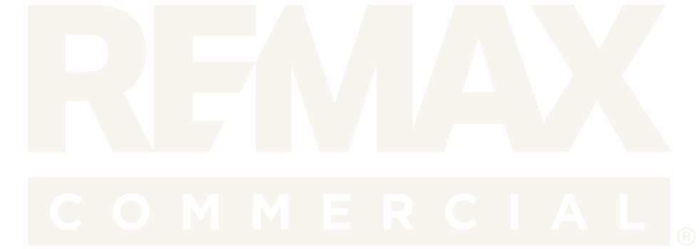 The RE/MAX Commercial white logo
